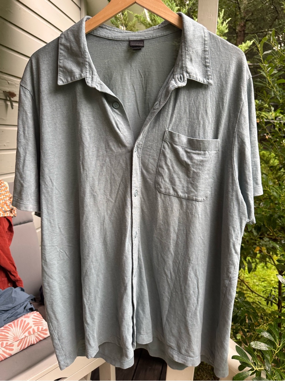 Patagonia Men's Trail Harbor Button-Down Knit Shirt